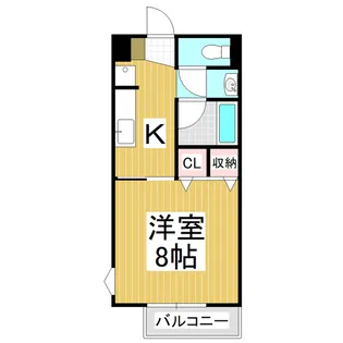 Surplus司【2階】の間取り