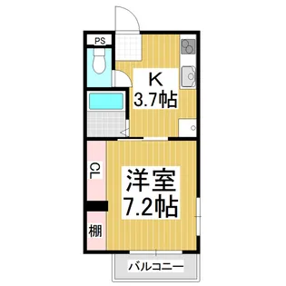 アーバンハイムM【301号室】の間取り