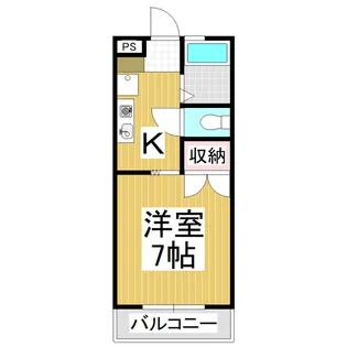 ELRVER(エルヴェ)【3階】の間取り