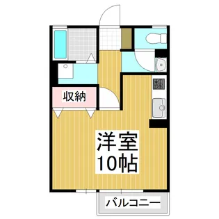 セジュール・アイA棟【1階】の間取り