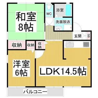 メゾンくらまえ A【A202号室】の間取り