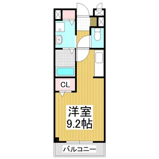 セレーノ鎌田【1階】の間取り