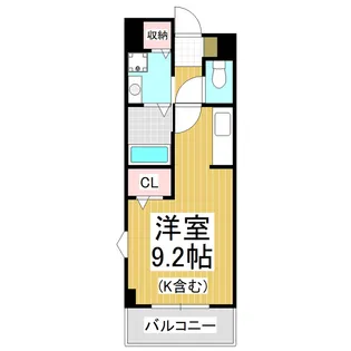 セレーノ鎌田【2階】の間取り