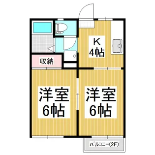 ファミール県【102号室】の間取り