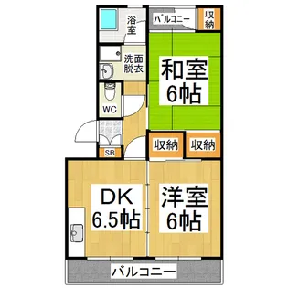 モモセマンション【103号室】の間取り