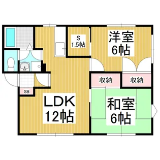 カーサ・ボニータ【101号室】の間取り