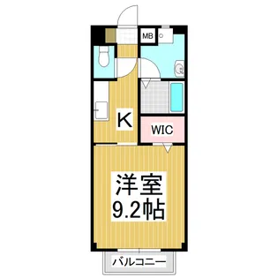 live adonis−Ⅱ【1階】の間取り