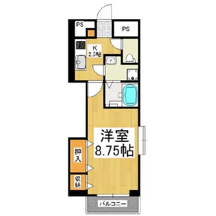 ブレインマンションK5【302号室】の間取り
