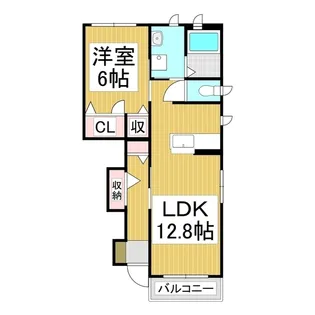 ステラコート【1階】の間取り
