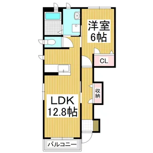 ステラコート【1階】の間取り