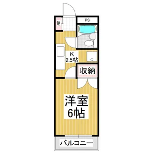 ソレイユシミズ【302号室】の間取り