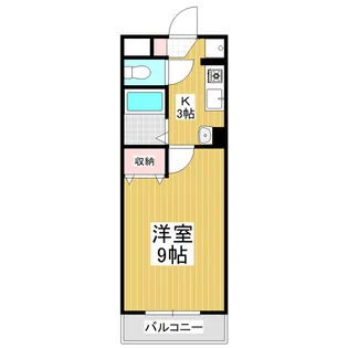 コニファーマンション【303号室】の間取り