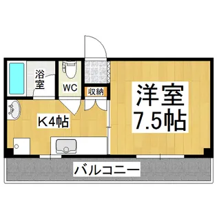 LON BLDG.【503号室】の間取り