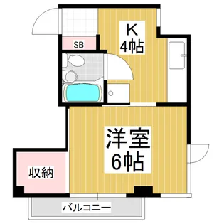 マンションTOMO【302号室】の間取り