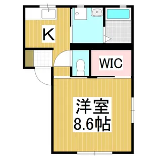 カーサYOU【2階】の間取り