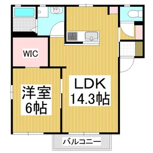 カーサYOU【1階】の間取り