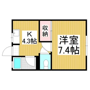 フォーブル510【2階】の間取り