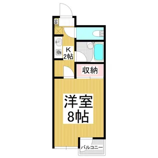 Fizz【1階】の間取り