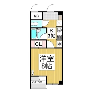 Fizz【3階】の間取り