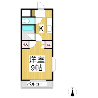 メゾン・ド・ジュネス【3階】の間取り