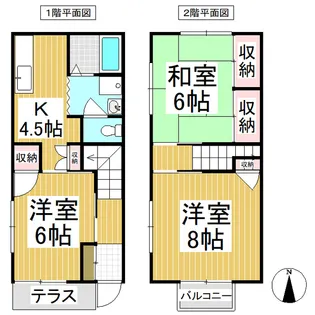 ブライトンハイツ吉田【A-1号室】の間取り