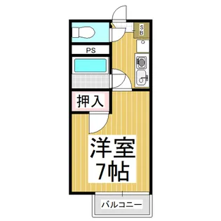 F・ドエル【202号室】の間取り
