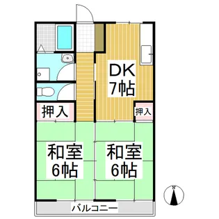 運動公園前ビル【305号室】の間取り