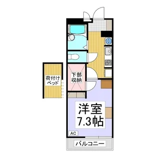 レオパレスグラン アプリコ【202号室】の間取り