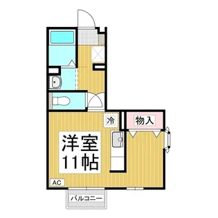 Live・TownとよだC棟【101号室】の間取り