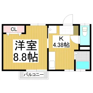 KOICHI21【102号室】の間取り