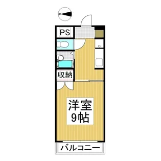 伊藤ビル【302号室】の間取り