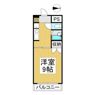 伊藤ビル【301号室】の間取り