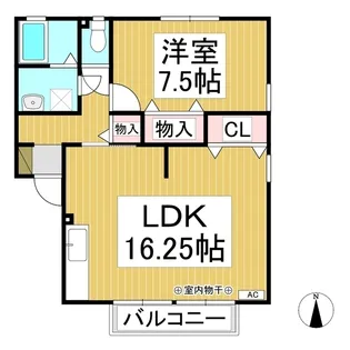 ロイヤル・ウイング B棟【1階】の間取り