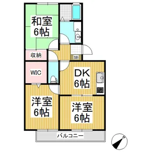 フェニックスST【203号室】の間取り