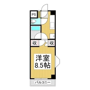 メゾンりんどう【305号室】の間取り