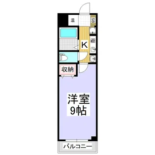 サンケープ吉田【302号室】の間取り