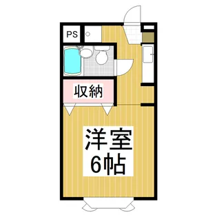 メゾン・ドゥ・マキ【211号室】の間取り