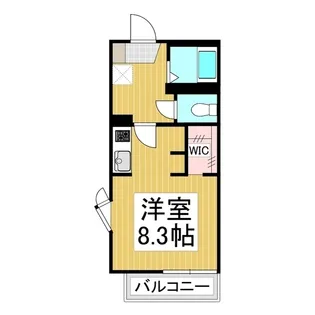 フレグランスグリーン S棟【105号室】の間取り