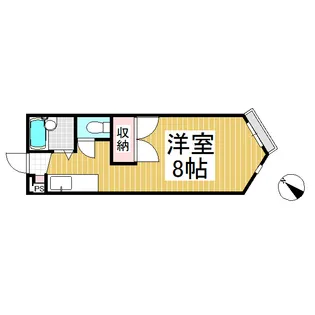 千曲昭和ビル【303号室】の間取り