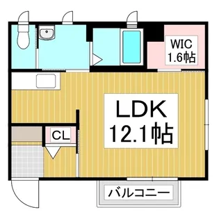 パティオ青木島 A棟【1階】の間取り