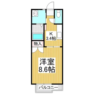 アーバンITO【2階】の間取り