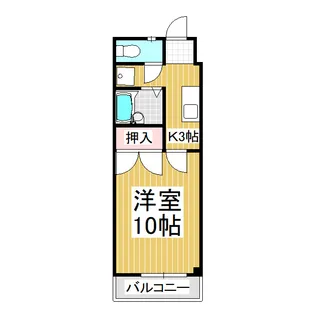 メゾン・ド・テルマル【205号室】の間取り
