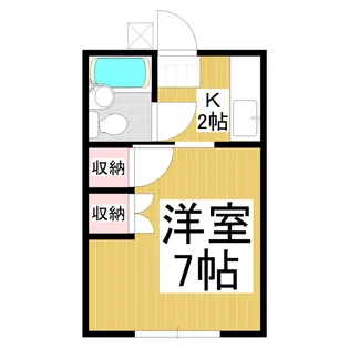 ピュアステージ中御所壱番館【1-C号室】の間取り