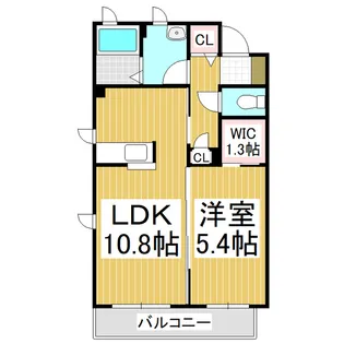 ファーストヴィラーチェ【1階】の間取り