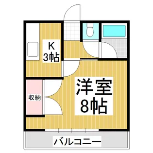 メゾン アオキ【26号室】の間取り