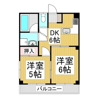 プチコーポ【301号室】の間取り