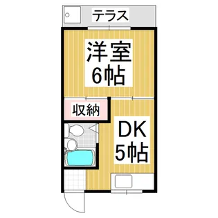 ハイツn【106号室】の間取り