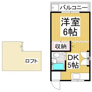ハイツn【2階】の間取り
