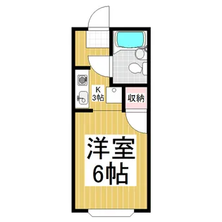 ハイツヒロ【2階】の間取り