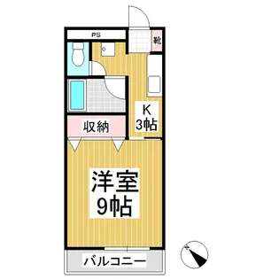 グリーンピア加美【2-C号室】の間取り
